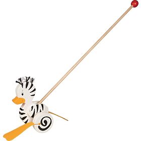 Životinja za vuču na štapu Goki - pače Zebra