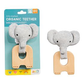 Grizalo za zube Petit Collage Elephant