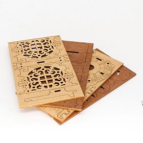 iDventure 3D drvena slagalica zagonetke Sretna Nova godina, iDventure