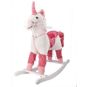 Interaktivni ljuljački bijeli jednorog, AdamToys