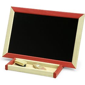 Jeujura Drvena multifunkcionalna stolna ploča 44x30 cm s priborom