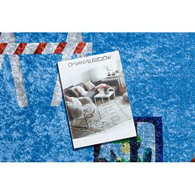 JUNIOR 51827.803 dječja prostirka za pranje Kamion, bager protuklizna - plava