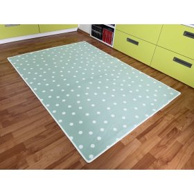 Dječji tepih Dots - mint