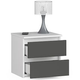 KOMODA CL2 2SZ CLP BIJELA / SIVA