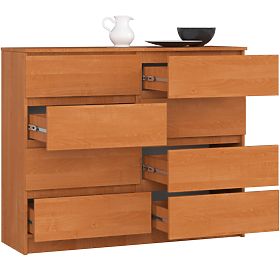 KOMODA K 120 cm 8 LADICA PK JELA