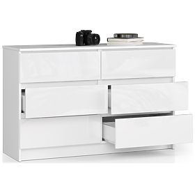 KOMODA K120 6SZ CLP PK BIJELI SJAJ