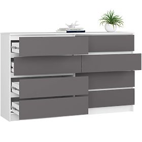 KOMODA K160 8SZ CLP PK BIJELA / SIVA