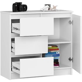 KOMODA K80 JERRY 1D 3SZ PK BIJELA