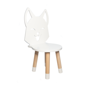 Dječji stol sa stolicama - Liška - bijeli, Ourbaby