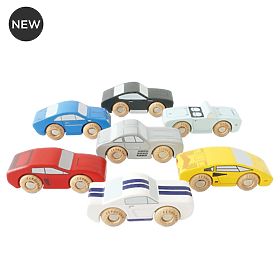 Le Toy Van Set drvenih sportskih autića