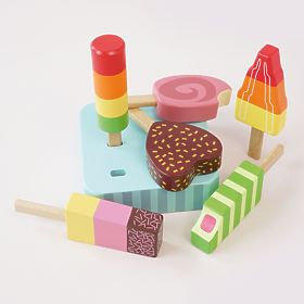 Le Toy Van Set sladoleda na štapiću
