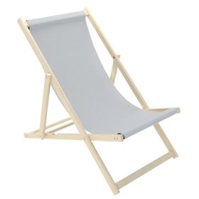 Stolica za plažu od morskog psa - siva, Chill Outdoor