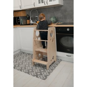 Montessori toranj za učenje Lena - prirodna