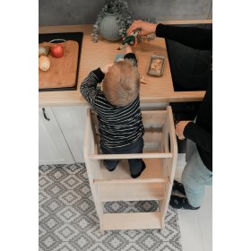 Montessori toranj za učenje Lena - prirodna