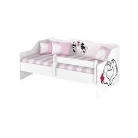 Dječji krevet s naslonom - Ljubav, BabyBoo, Minnie Mouse