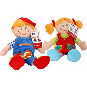Lutke na kopčanje Klara i Marcel