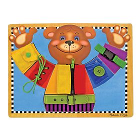 Melissa and Doug - Motorička ploča Obuci medvjedića
