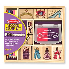 Melissa & Doug - Set drvenih maraka Princess, Melissa & Doug