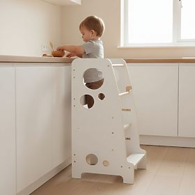 Montessori učna kula Luna - bijela, Ourbaby®