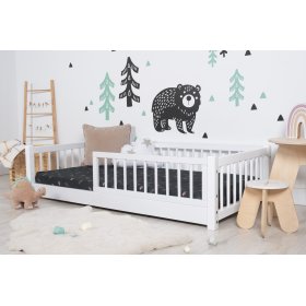 Dječji niski krevet Montessori Ourbaby - bijeli, Ourbaby®