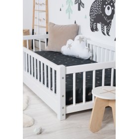 Dječji niski krevet Montessori Ourbaby - bijeli