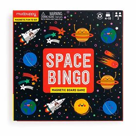 Mudpuppy Magnetna društvena igra Svemirski bingo