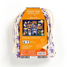 Mudpuppy Puzzle Ukleta kuća u platnenoj vrećici 36 dijelova, Mudpuppy