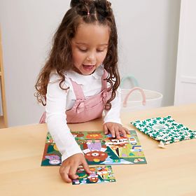 Mudpuppy Puzzle Veseli kamperi u platnenoj vrećici 36 dijelova