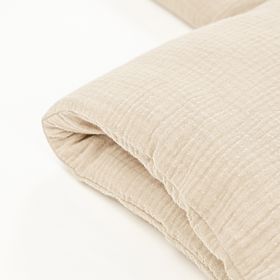 Mušelinsko posteljina Ourbaby 135x100 + 40x60 cm - ecru
