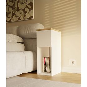 Noćni ormarić GALAX 20/1S BIJELA-ARTISAN