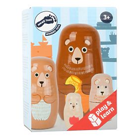 Obitelj medvjeda Small Foot Matryoshka
