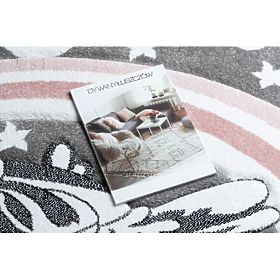 Okrugli tepih PETIT PONY Poni, sivi, F.H.Kabis