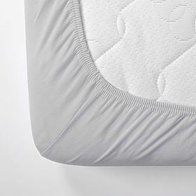 Pamučna plahta 200x80 cm - siva