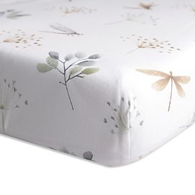 Pamučna plahta s gumom - Vretenca (140x70 cm)