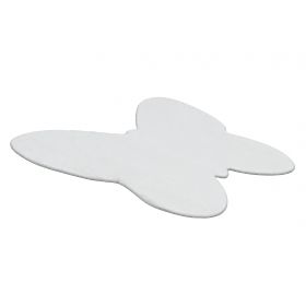 Perivi tepih SHAPE 3150 Leptir Shaggy - plišani, protuklizni, boja slonovače, F.H.Kabis