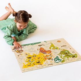 Petit Collage Floor puzzle naš svijet