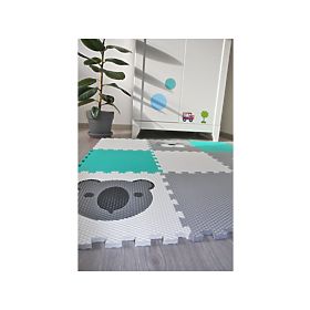 Pjenasta prostirka za igru 9 kom - Koala, tuljan i šapa