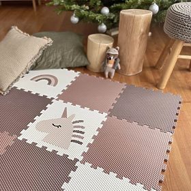 Pjenasta slagalica 9 dijelova - jednorog i duga, VYLEN