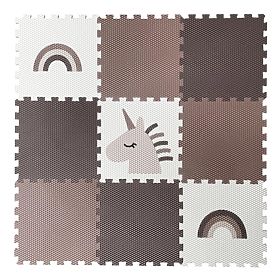 Pjenasta slagalica 9 dijelova - jednorog i duga, VYLEN