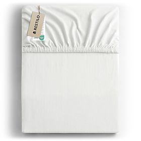 Plahta AMBER boja bijela klasični stil materijal jersey 220-240x220 DecoKing