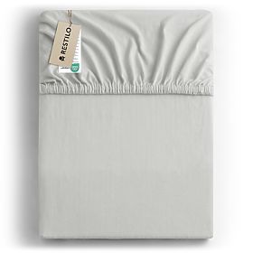 Plahta AMBER boja bijela klasični stil materijal jersey 80-90x200 DecoKing