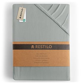 Plahta AMBER siva klasični stil materijal jersey 80-90x200 DecoKing