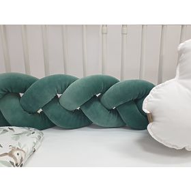 Pletena zaštitna ograda 240 cm - zelena