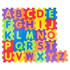Podna prostirka Puzzle podna abeceda