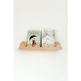 Polica WAVE - prirodna, baby wood