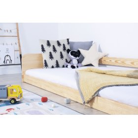 Drveni krevet Sia - prirodan bez lakiranja