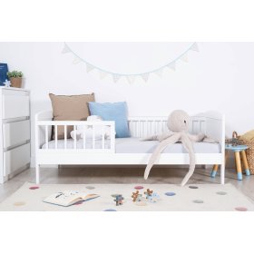 Dječji krevet Junior bijeli 160x70 cm, Ourbaby®