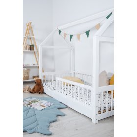 Montessori kućni krevet Elis bijeli