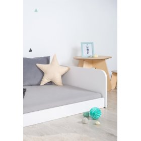 Montessori drveni krevet Sia - bijeli