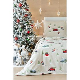 Posteljina Magic winter 140x200 cm + 70x90 cm